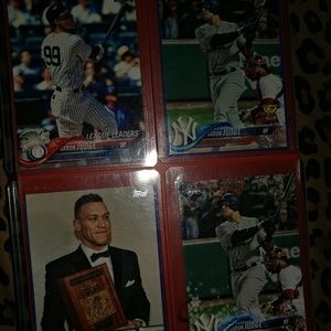 4 Aaron Judge cards